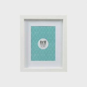 White picture frame